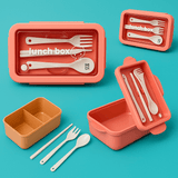Portable Lunch Box with Cutlery - MIDI