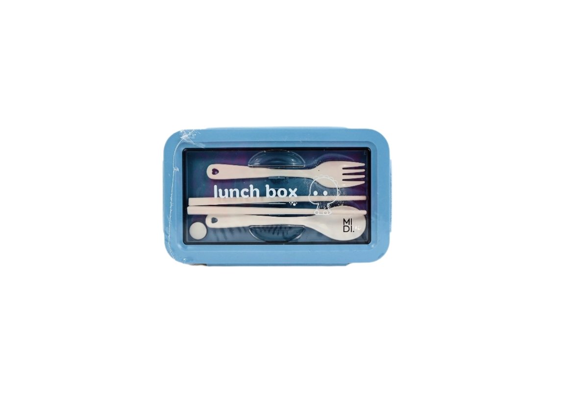 Portable Lunch Box with Cutlery - MIDI