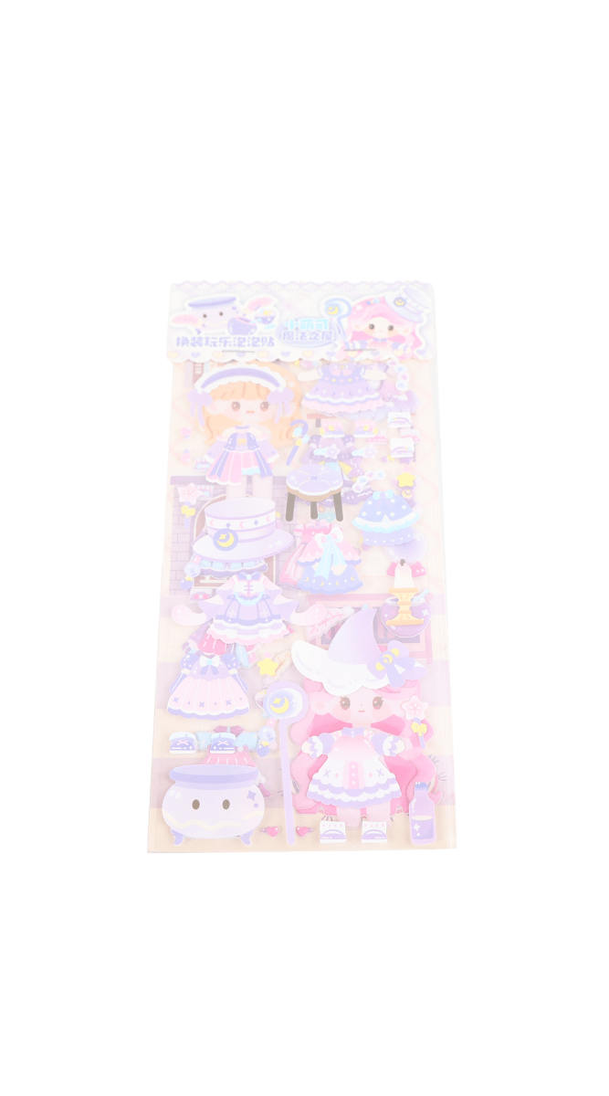 Princess Dress - Up Stickers - MIDI