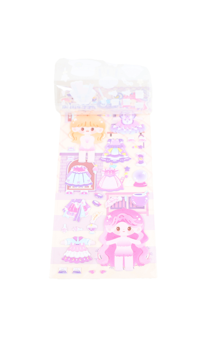 Princess Dress - Up Stickers - MIDI