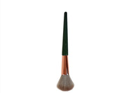 Pro Makeup Brush - Green & Rose Gold - MIDI