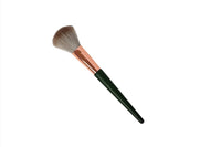 Pro Makeup Brush - Green & Rose Gold - MIDI