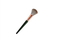 Pro Makeup Brush - Green & Rose Gold - MIDI