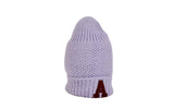 Purple Winter Beanie with A - MIDI