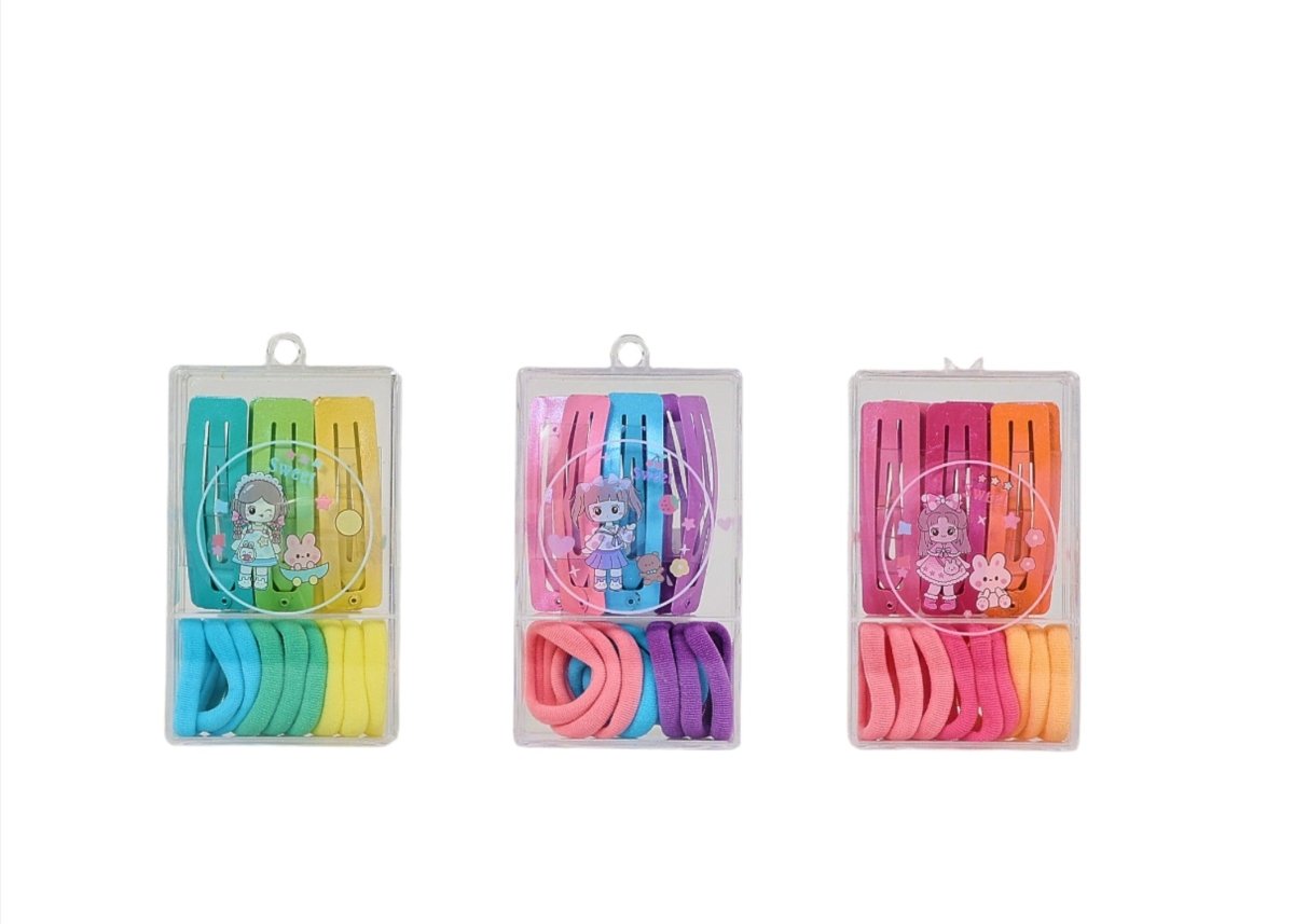 Colorful Kids Hair Accessories with Decorative Clips 1