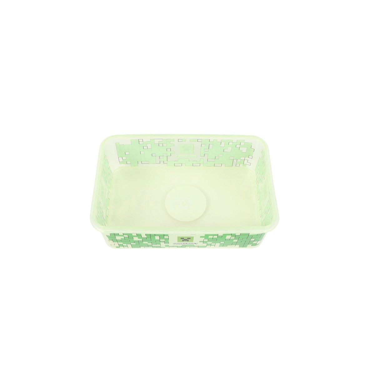 RECTANGULAR FOOD CONTAINER 1190 ML MINECRAFT - MIDI