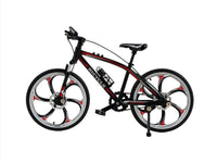 Red Miniature Mountain Bike Model - MIDI
