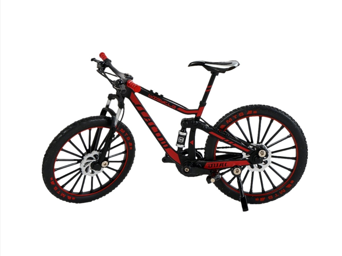 Red Miniature Mountain Bike Model - MIDI