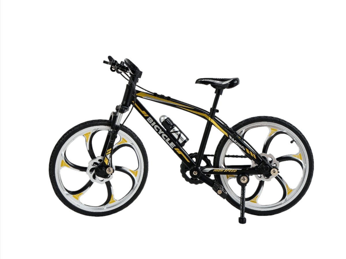 Red Miniature Mountain Bike Model - MIDI