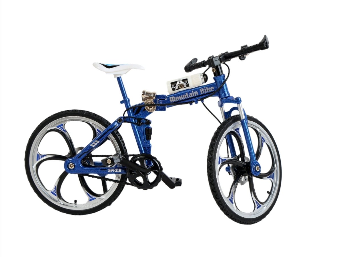 Red Miniature Mountain Bike Model - MIDI