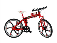 Red Miniature Mountain Bike Model - MIDI