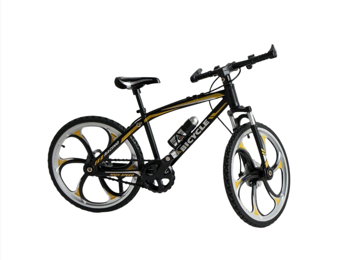 Red Miniature Mountain Bike Model - MIDI
