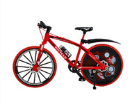 Red Miniature Mountain Bike Model - MIDI