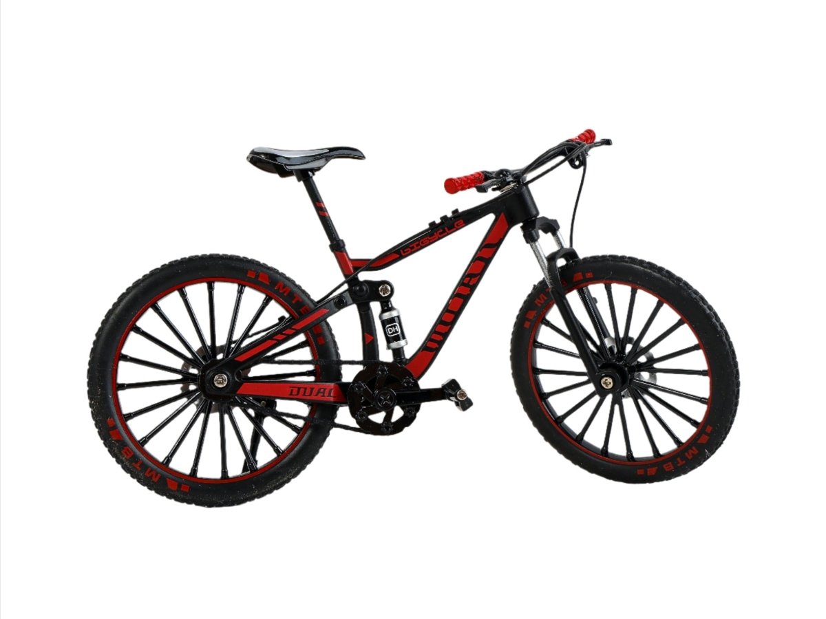 Red Miniature Mountain Bike Model - MIDI