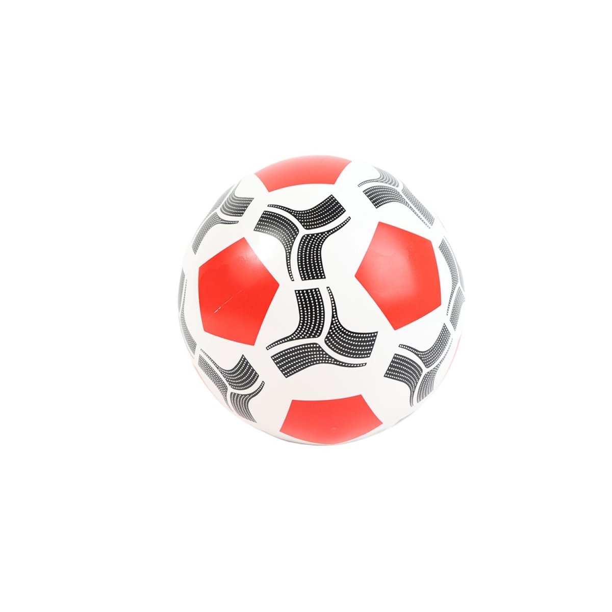 Red & White Football – 22.8 cm Soft Training Ball - MIDI