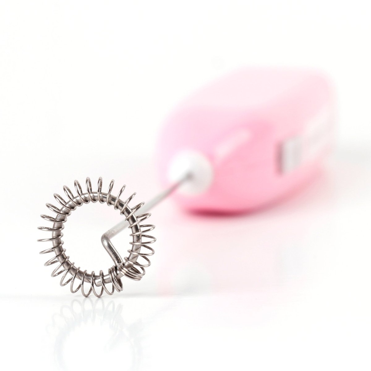 Ribbed Glass Cup with Wooden Lid and Straw + Milk Frother - MIDI