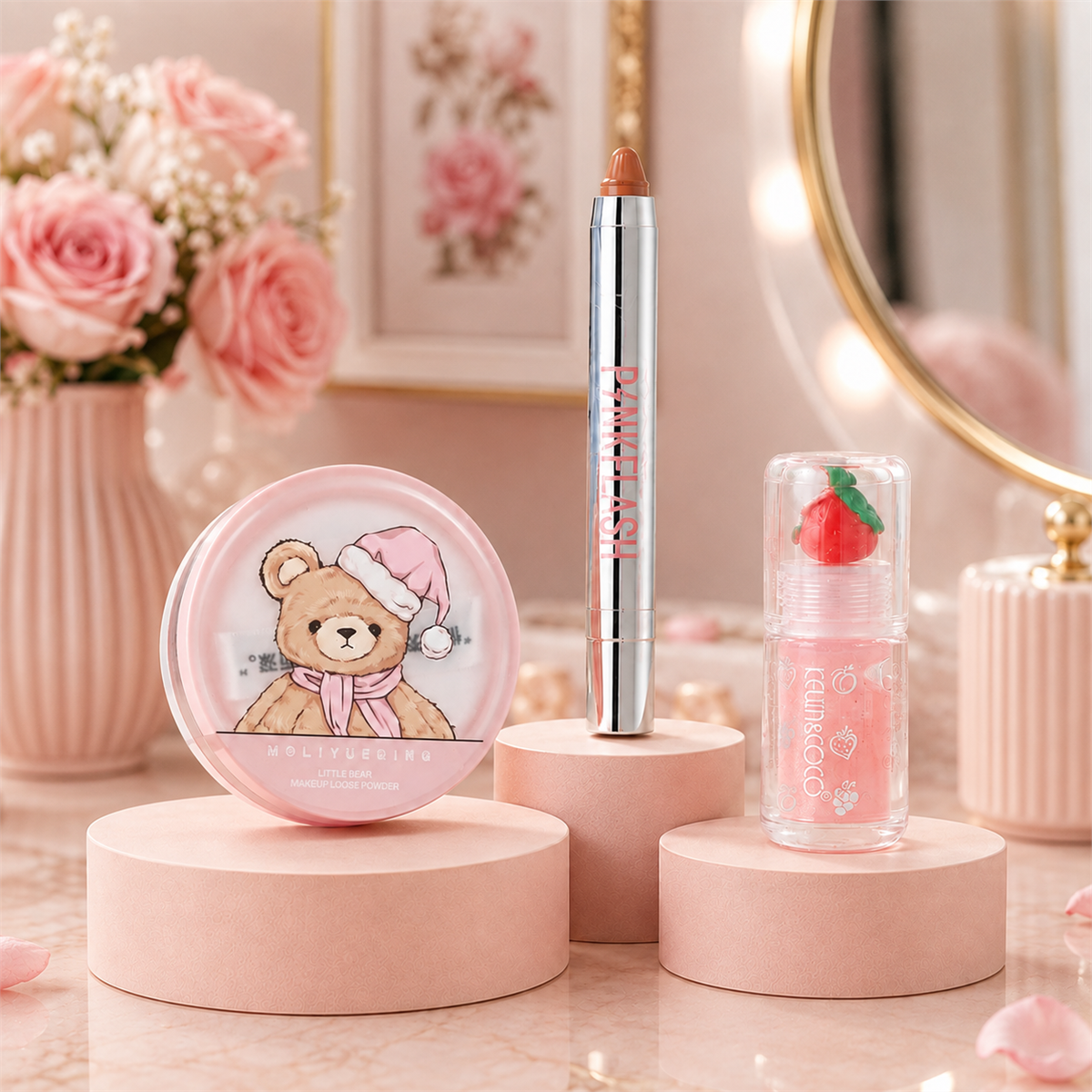 Rosy Makeup Set