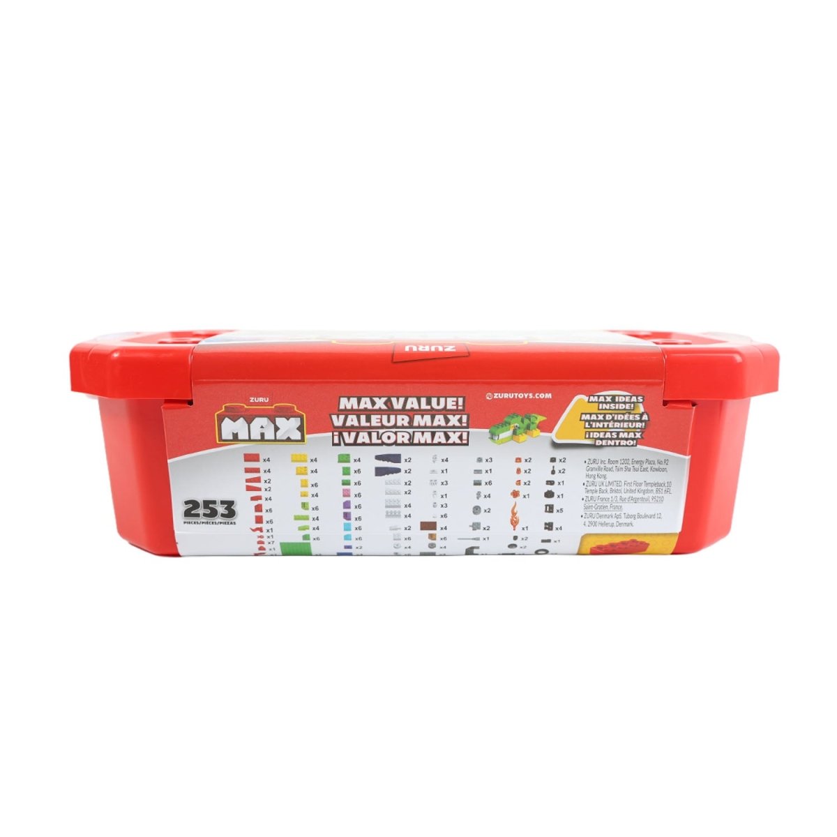 Max Building Bricks with Storage Case 3