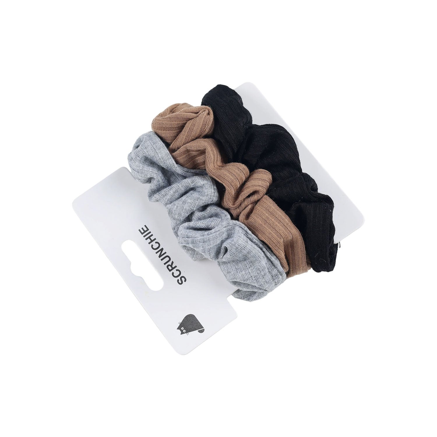 مجموعة 3 ربطات شعر من الصوف بتصاميم متعددة