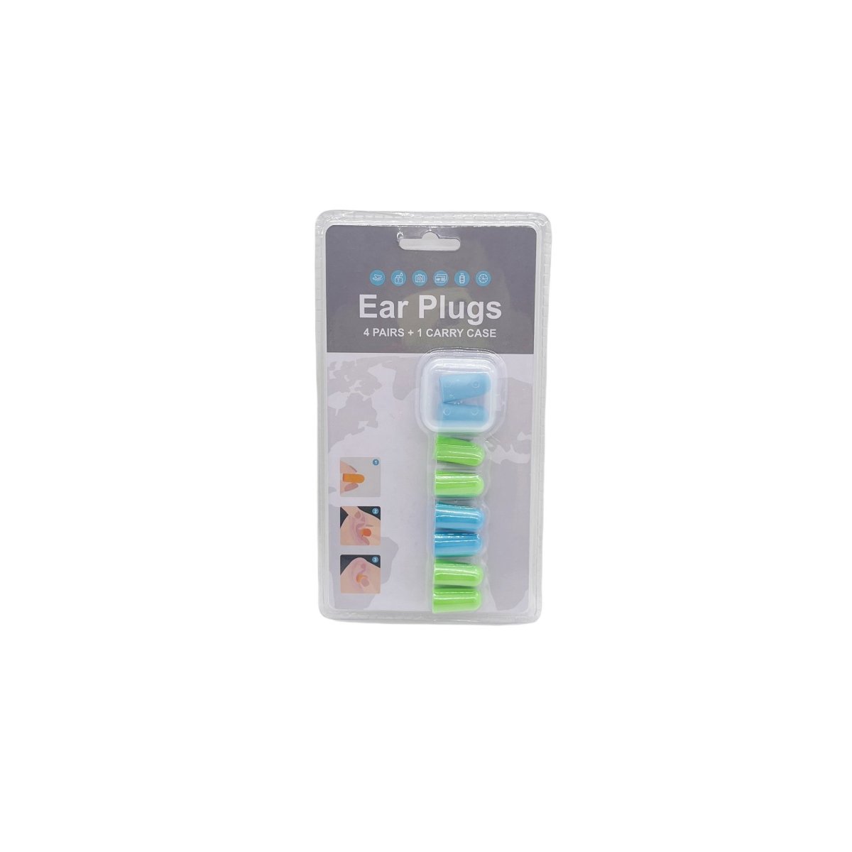 Silicone Ear Plugs (4 Pairs) - MIDI