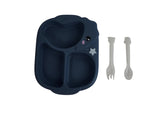 Silicone Elephant Baby Plate Set - MIDI
