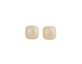 Simple glossy series earrings 27 - MIDI