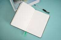 Simple printing with rope car line notebook - MIDI