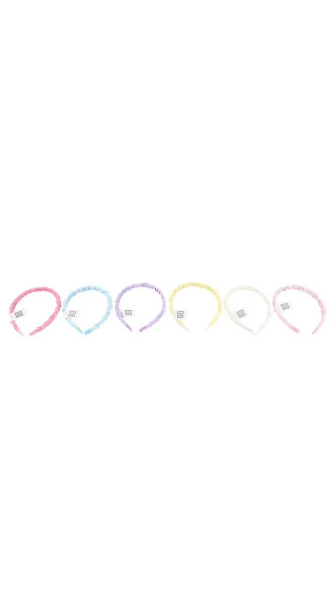 Pack of 4 Pastel Color Hairbands