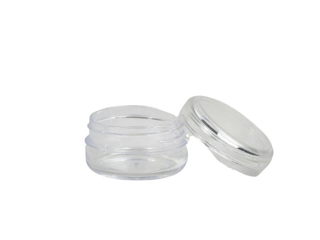 Small Clear Plastic Jar - MIDI