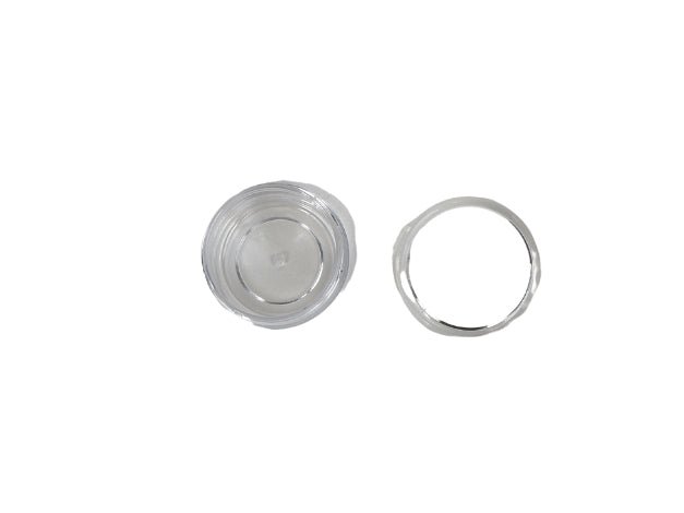 Small Clear Plastic Jar - MIDI