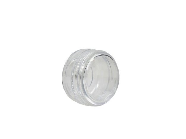 Small Clear Plastic Jar - MIDI