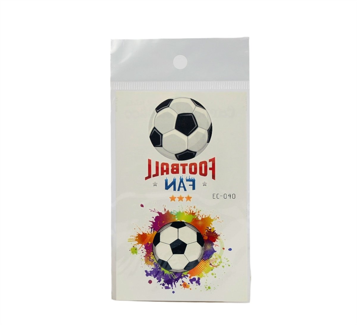 Soccer Ball Temporary Tattoo - MIDI