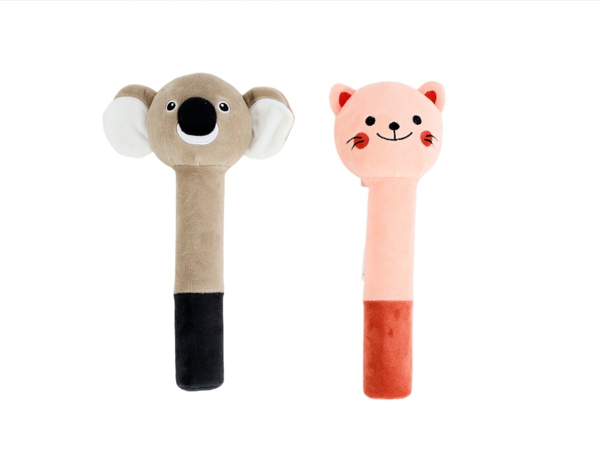 Soft Cat & Koala Baby Toys - MIDI
