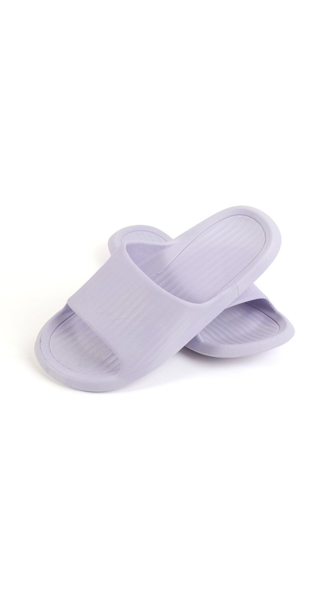 Soft Lavender Bathroom Slippers - MIDI