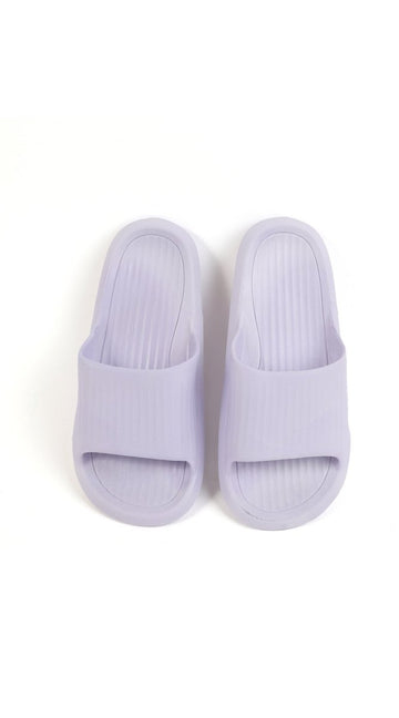 Soft Lavender Bathroom Slippers - MIDI