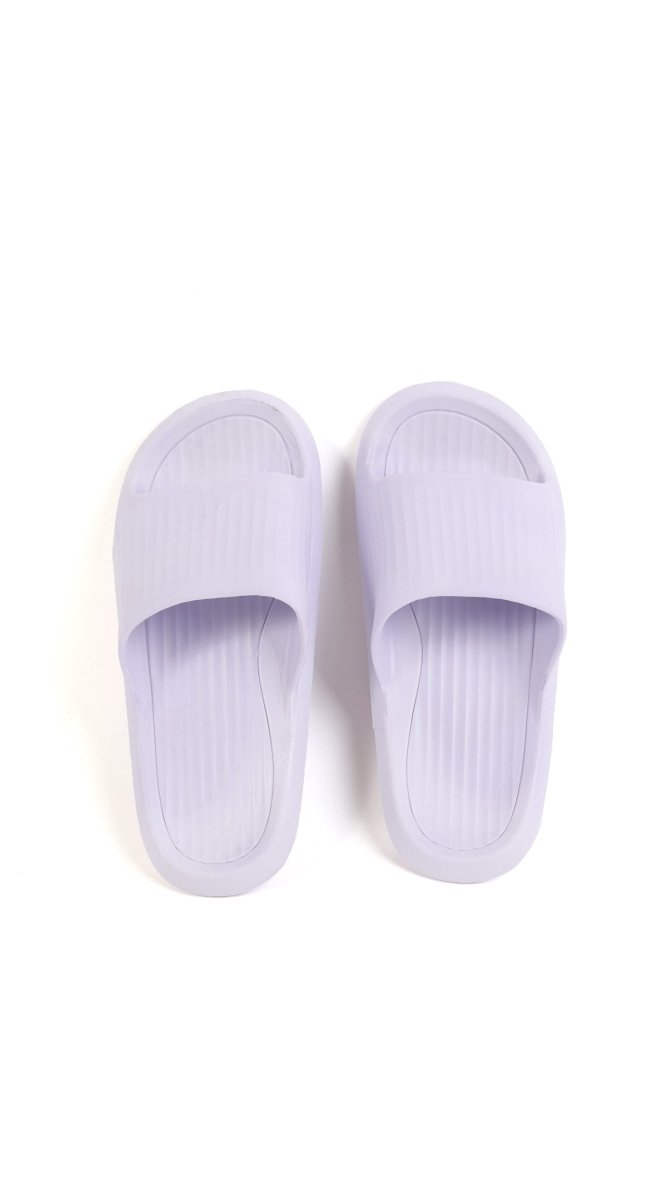 Soft Lavender Bathroom Slippers - MIDI