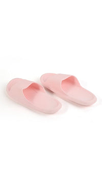 Soft Pink Bathroom Slippers - MIDI