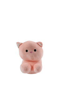 Soft Pink Cat Plush Toy - Perfect Gift for Kids - MIDI