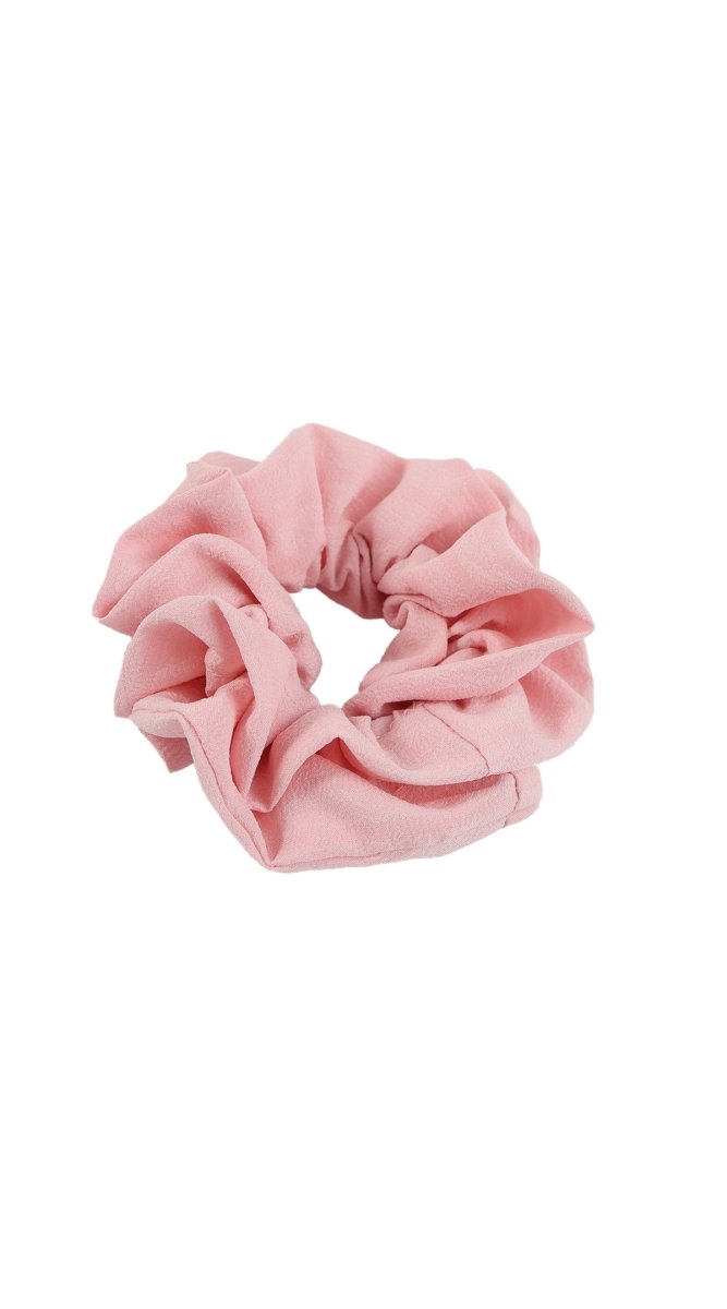 Soft Pink Hair Scrunchie 2