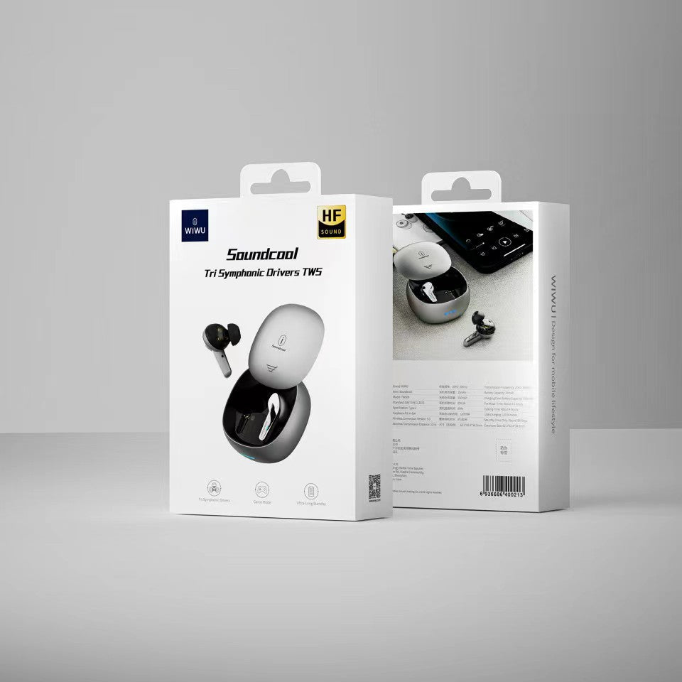 Soundcool Wireless Earbuds - High - Fidelity Audio - MIDI