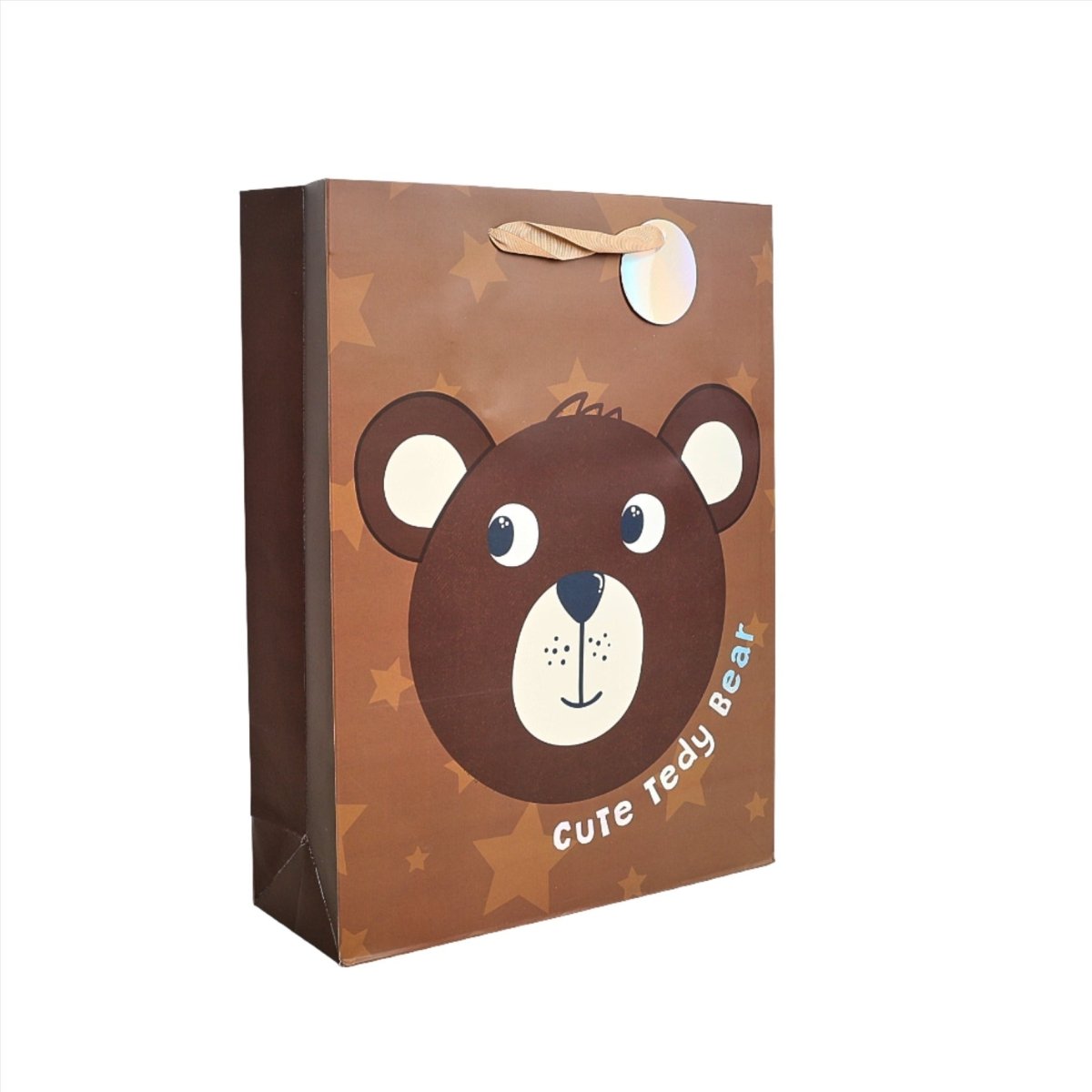 Space Dog Gift Bag - Cute Design - MIDI