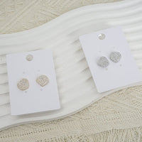 Sparkly Crystal Stud Earrings - MIDI