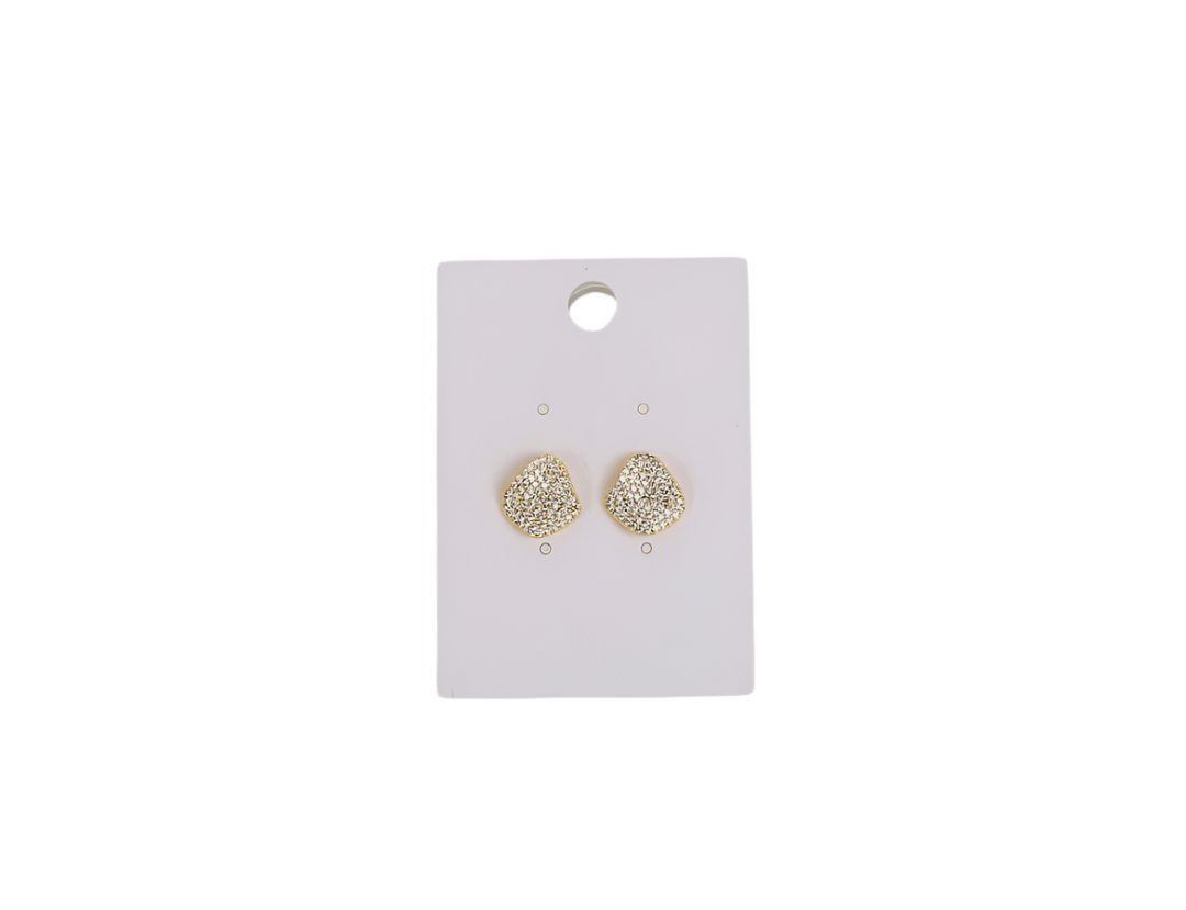 Sparkly Crystal Stud Earrings - MIDI