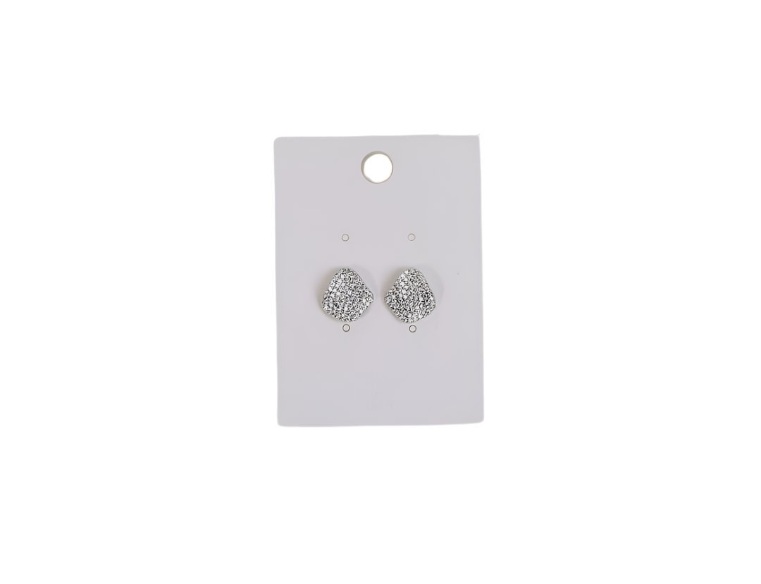 Sparkly Crystal Stud Earrings - MIDI