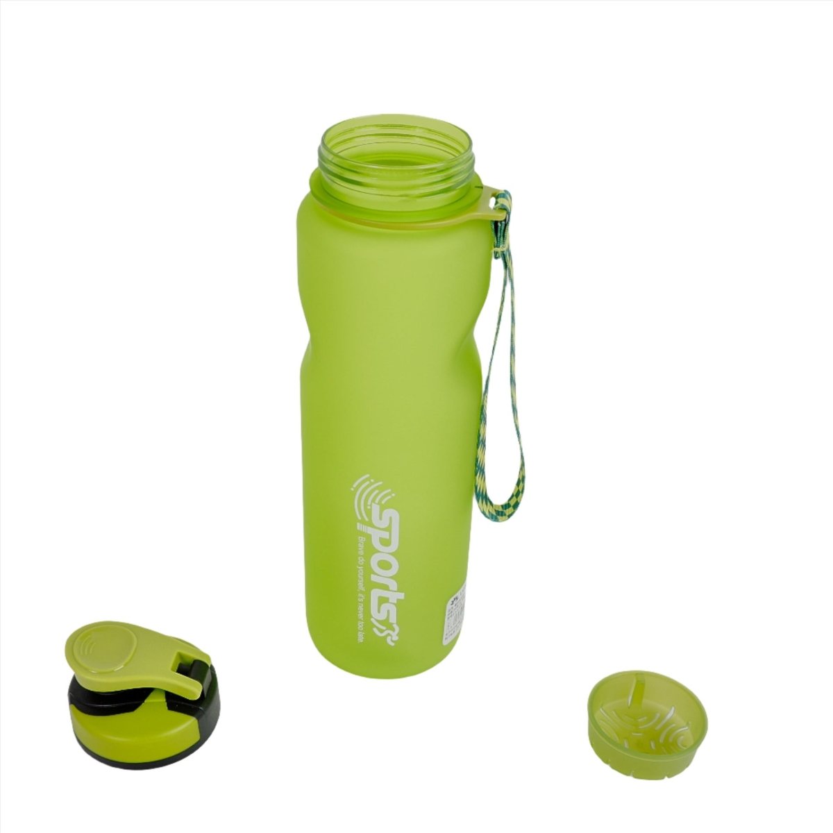 Plastic Snap Water Bottle 750ml Sports Design 3