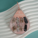 Stick Fashion Nail Set: Stylish & Easy - MIDI