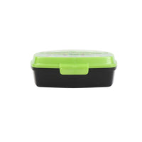 STOR Minecraft Lunch Box with Spoon & Fork Set – Creeper Design | Kids Snack Box - MIDI