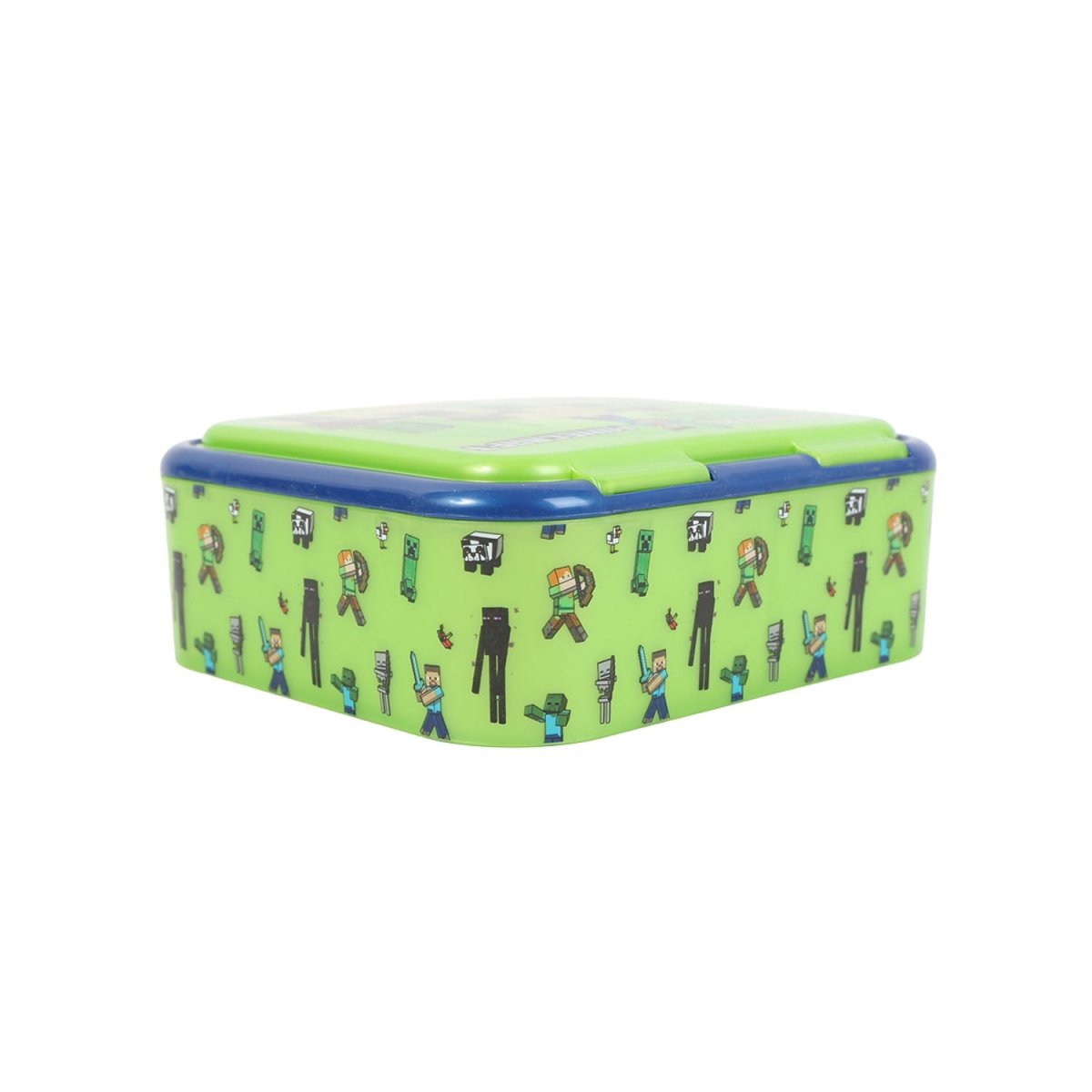 STOR Supreme Multi - Compartment Lunch Box – Minecraft Survival Mode | Kids Sandwich Box - MIDI
