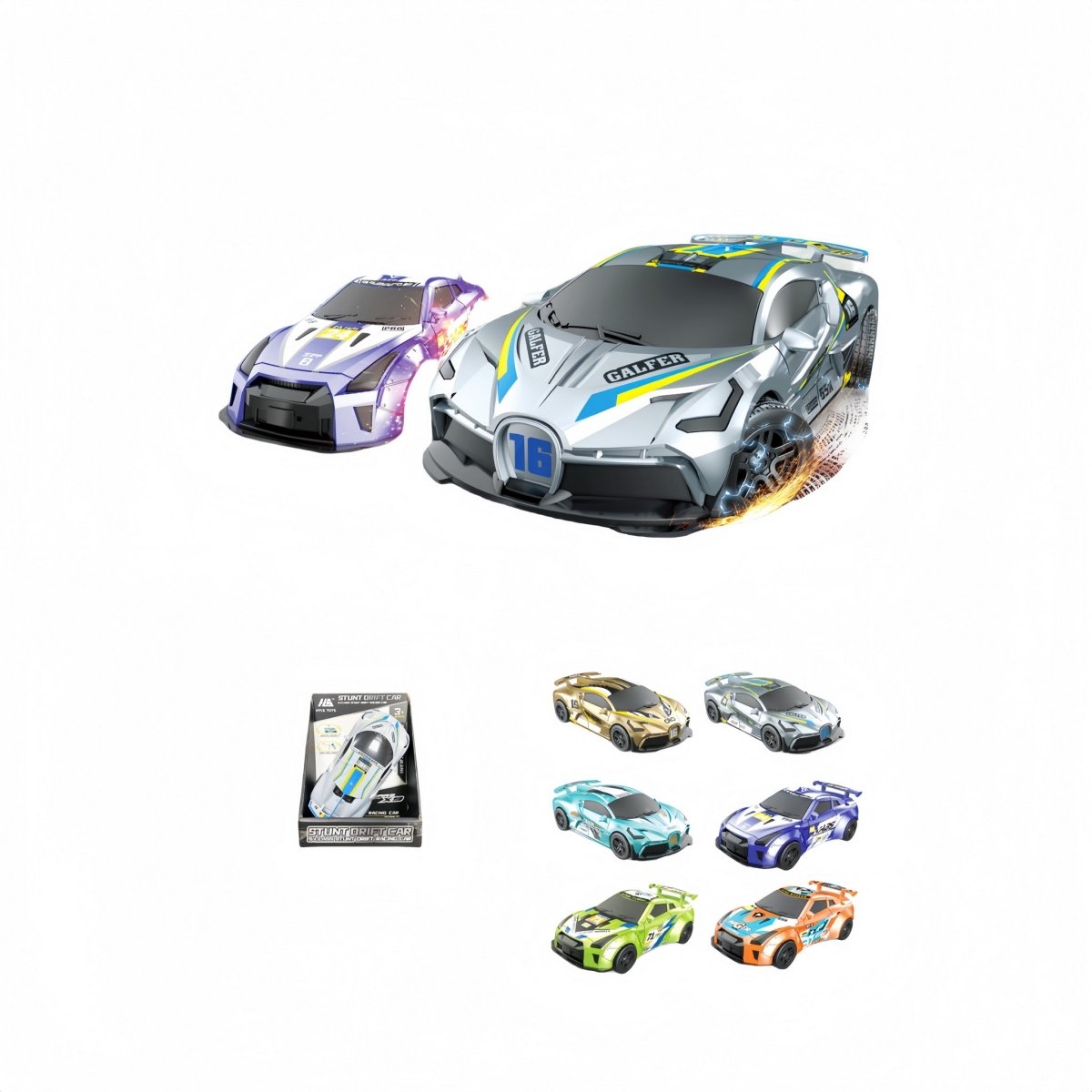 Stunt Drift Racing Car Toy - MIDI