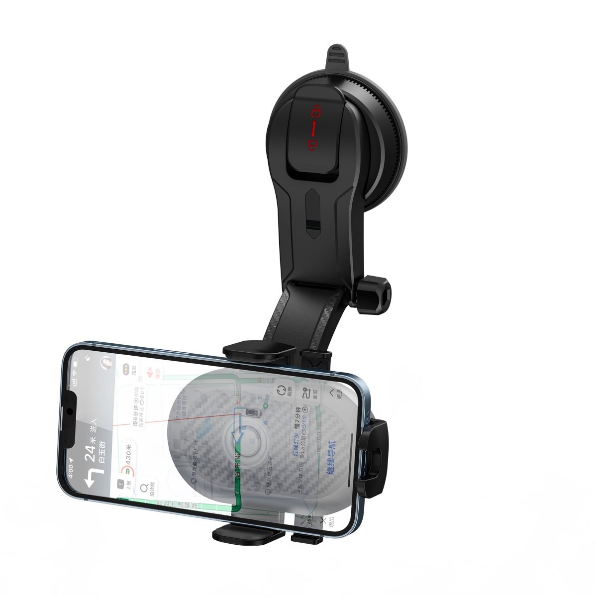 Sturdy Car Phone Mount with Strong Suction Cup - MIDI